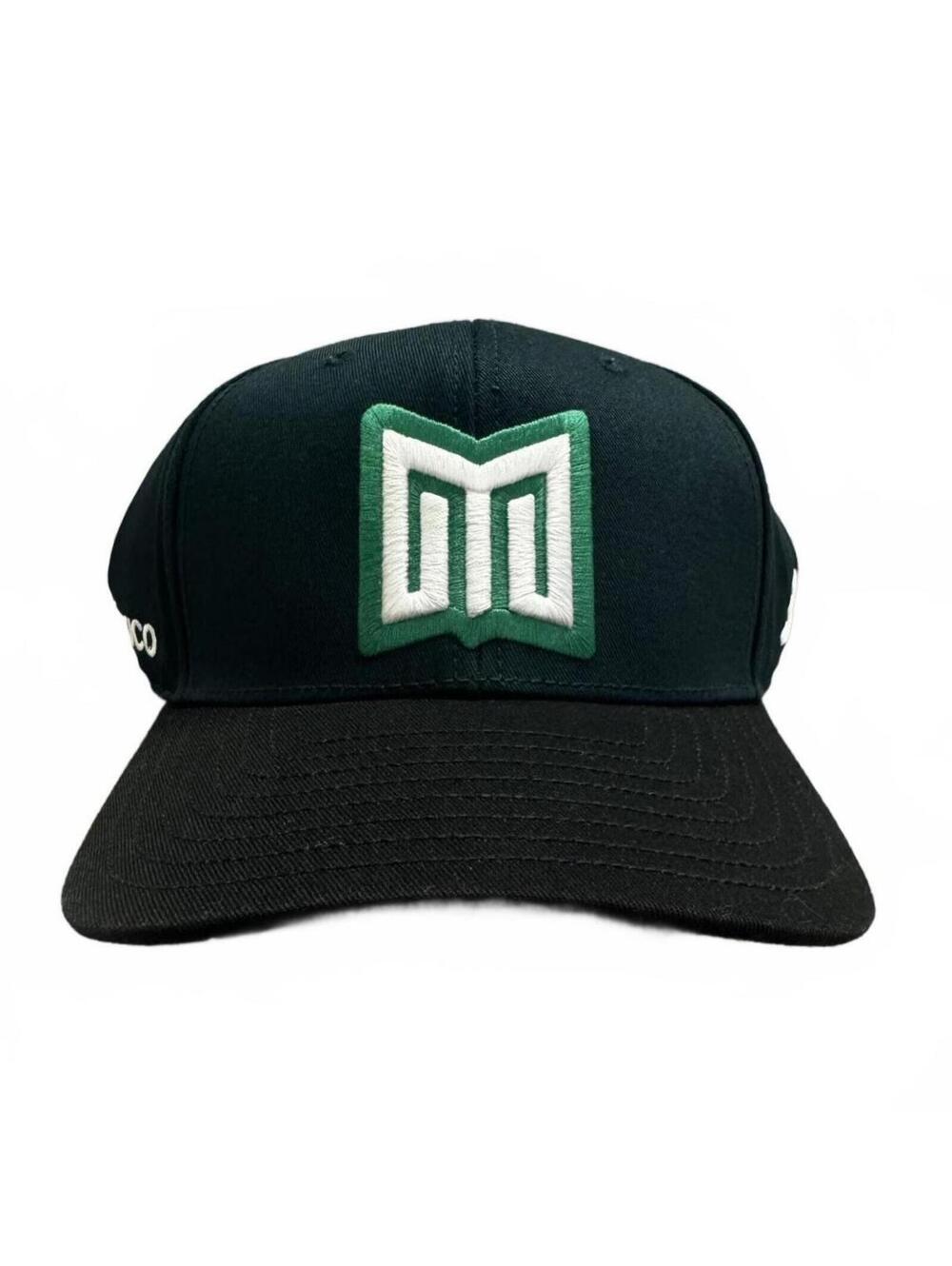 Adidas Mexico Soccer Black Snapback Cap with Green Embroidered Logo